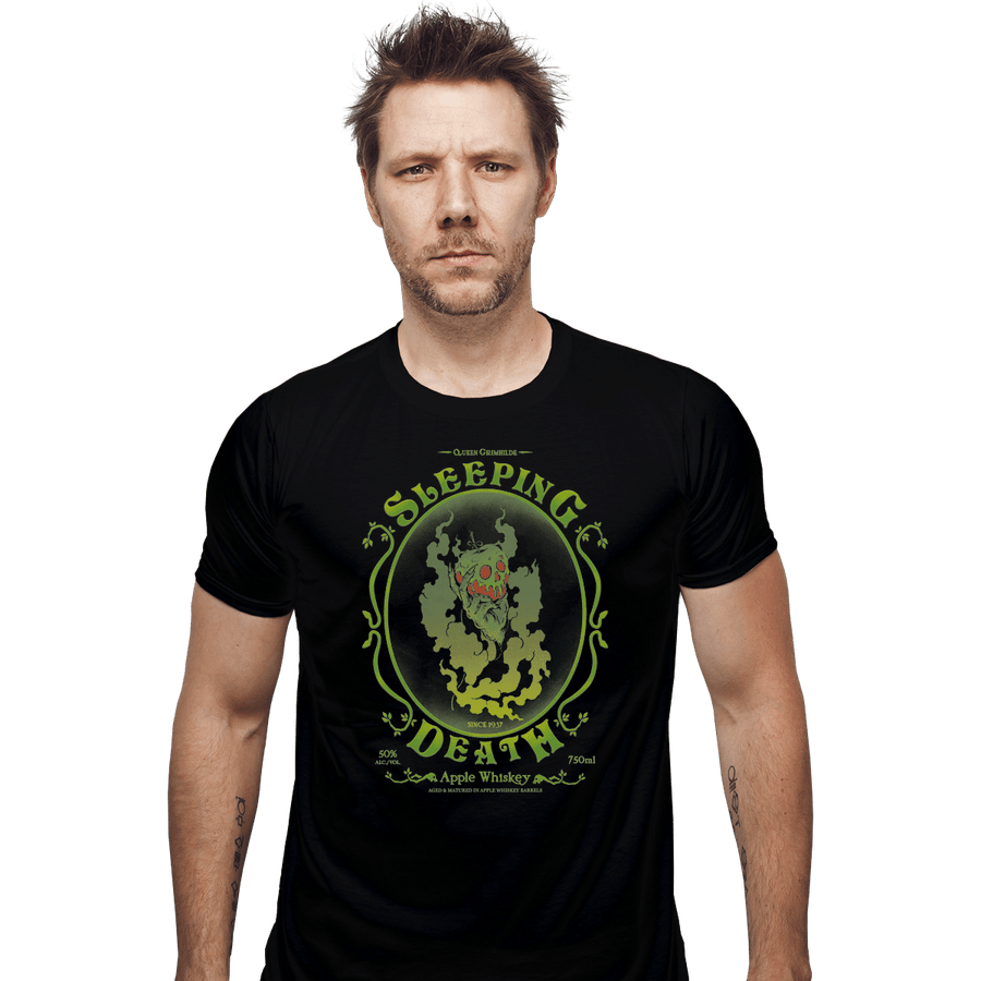 Shirts Fitted Shirts, Mens / Small / Black Sleeping Death Whiskey