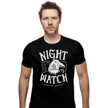 Load image into Gallery viewer, Shirts Fitted Shirts, Mens / Small / Black Watchers Of The Wall

