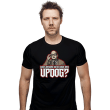 Load image into Gallery viewer, Shirts Fitted Shirts, Mens / Small / Black Updog
