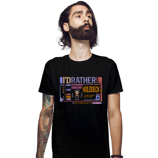 Shirts Fitted Shirts, Mens / Small / Black Holodeck Reunion