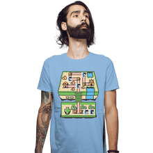 Load image into Gallery viewer, Shirts Fitted Shirts, Mens / Small / Powder Blue Consoler Bros
