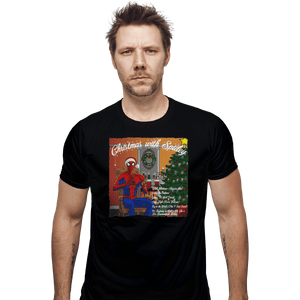 Shirts Fitted Shirts, Mens / Small / Black Spidey Christmas Album