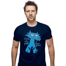 Load image into Gallery viewer, Shirts Fitted Shirts, Mens / Small / Navy Space Coyote
