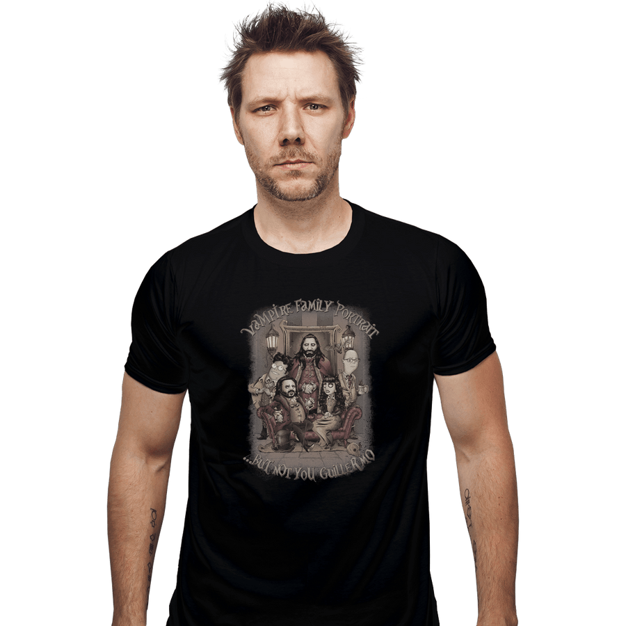 Shirts Fitted Shirts, Mens / Small / Black Vampire Family Portrait