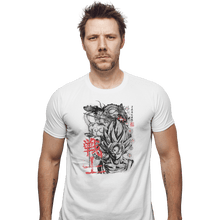 Load image into Gallery viewer, Shirts Fitted Shirts, Mens / Small / White Legend Of The Saiyan
