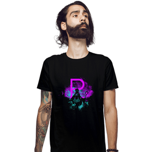 Shirts Fitted Shirts, Mens / Small / Black Pluto Art