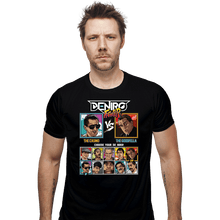 Load image into Gallery viewer, Shirts Fitted Shirts, Mens / Small / Black Deniro Fighter
