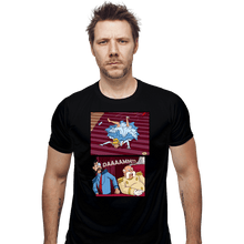 Load image into Gallery viewer, Secret_Shirts Fitted Shirts, Mens / Small / Black Falling Princess
