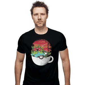 Shirts Fitted Shirts, Mens / Small / Black Cup Of Grass