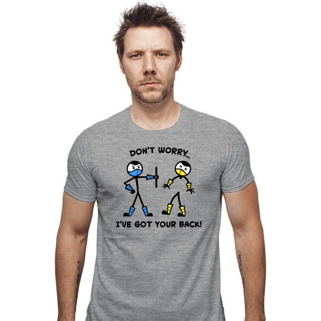 Daily_Deal_Shirts Fitted Shirts, Mens / Small / Sports Grey Mortal Support