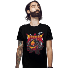 Load image into Gallery viewer, Shirts Fitted Shirts, Mens / Small / Black Metalknight
