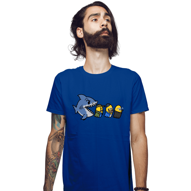 Daily_Deal_Shirts Fitted Shirts, Mens / Small / Royal Blue Jawsman