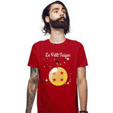 Load image into Gallery viewer, Shirts Fitted Shirts, Mens / Small / Red Le Petit Saiyen
