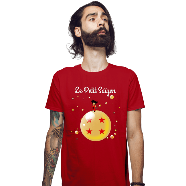 Shirts Fitted Shirts, Mens / Small / Red Le Petit Saiyen