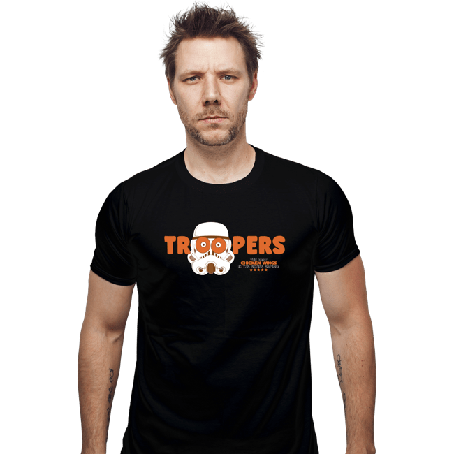 Shirts Fitted Shirts, Mens / Small / Black Troopers