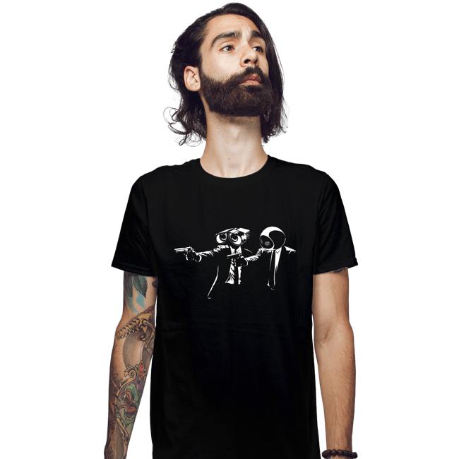 Shirts Fitted Shirts, Mens / Small / Black Wall-E Fiction
