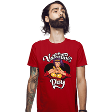 Load image into Gallery viewer, Secret_Shirts Fitted Shirts, Mens / Small / Red Faye Valentine&#39;s Day
