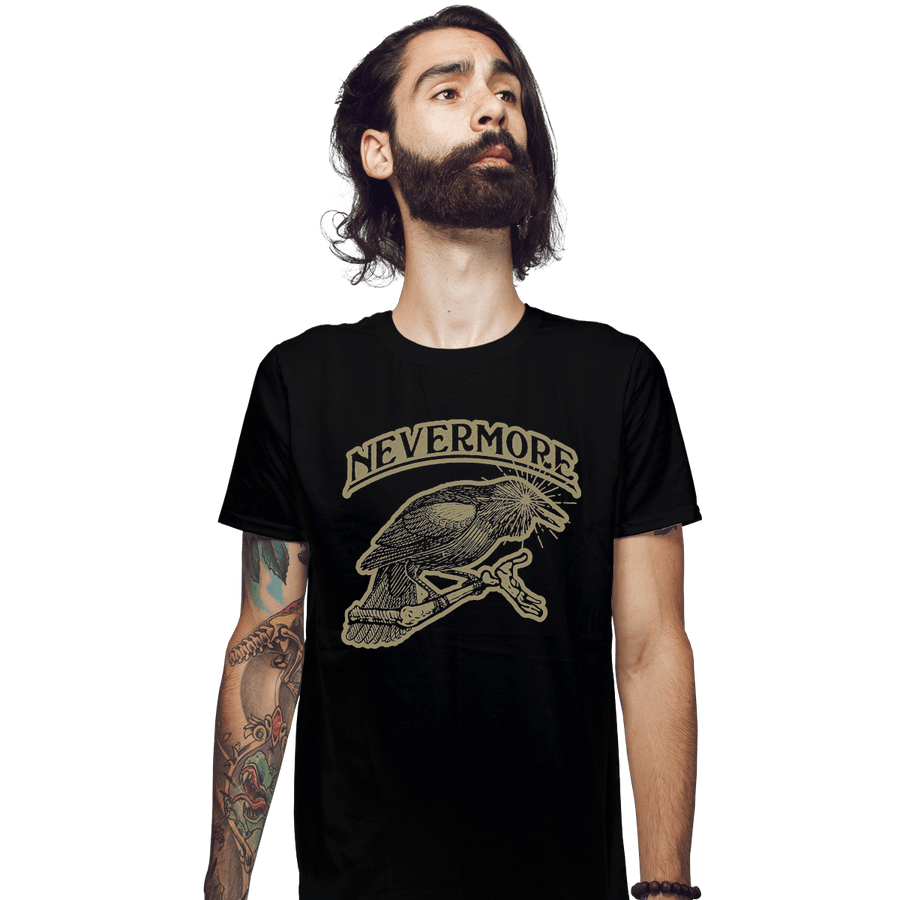 Shirts Fitted Shirts, Mens / Small / Black Nevermore