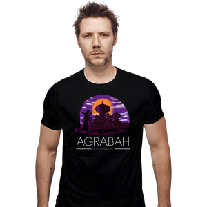Shirts Fitted Shirts, Mens / Small / Black Agrabah Desert Kingdom