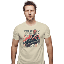 Load image into Gallery viewer, Secret_Shirts Fitted Shirts, Mens / Small / Sand Woke Up Like This
