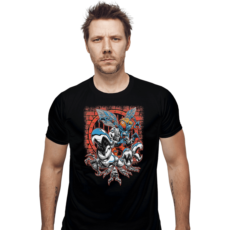Shirts Fitted Shirts, Mens / Small / Black Fly Frenzy