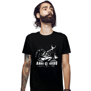 Secret_Shirts Fitted Shirts, Mens / Small / Black Battle Of The Egyptian Gods