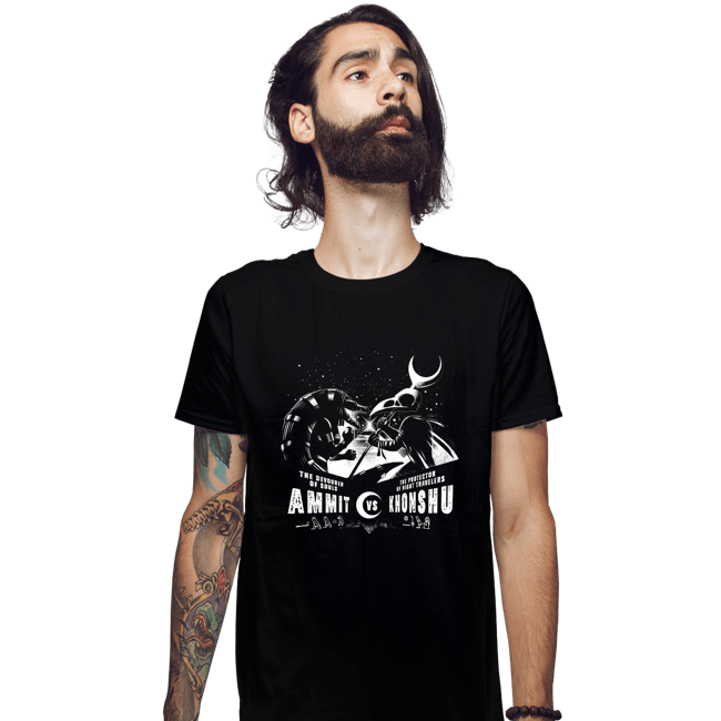 Secret_Shirts Fitted Shirts, Mens / Small / Black Battle Of The Egyptian Gods