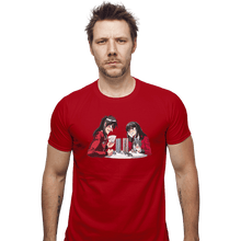 Load image into Gallery viewer, Shirts Fitted Shirts, Mens / Small / Red All In
