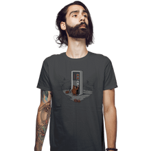Load image into Gallery viewer, Shirts Fitted Shirts, Mens / Small / Charcoal Dawn Of Gaming
