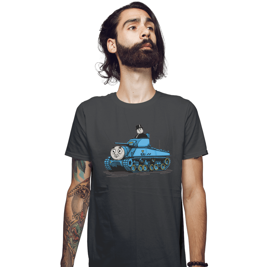 Shirts Fitted Shirts, Mens / Small / Charcoal Thomas The Tank