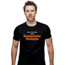 Load image into Gallery viewer, Secret_Shirts Fitted Shirts, Mens / Small / Black &quot;I Was In The Stack&quot;
