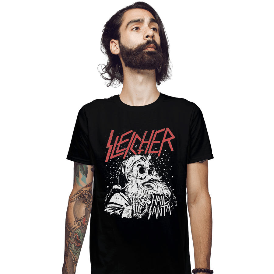 Shirts Fitted Shirts, Mens / Small / Black Sleigher