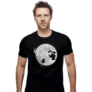 Shirts Fitted Shirts, Mens / Small / Black Robot Love