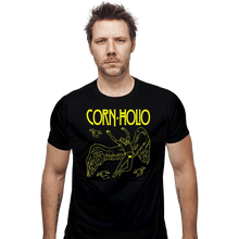 Load image into Gallery viewer, Shirts Fitted Shirts, Mens / Small / Black Corn Holio
