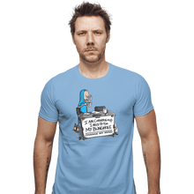 Load image into Gallery viewer, Shirts Fitted Shirts, Mens / Small / Powder Blue Change My Mind
