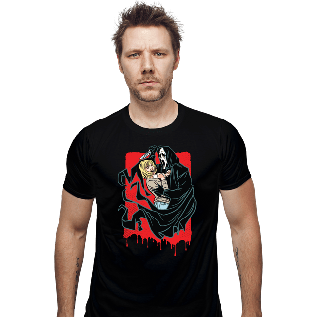 Shirts Fitted Shirts, Mens / Small / Black Just Some Scary Movie