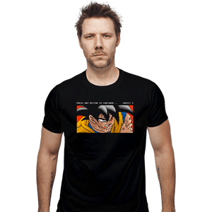 Shirts Fitted Shirts, Mens / Small / Black Goku Continue