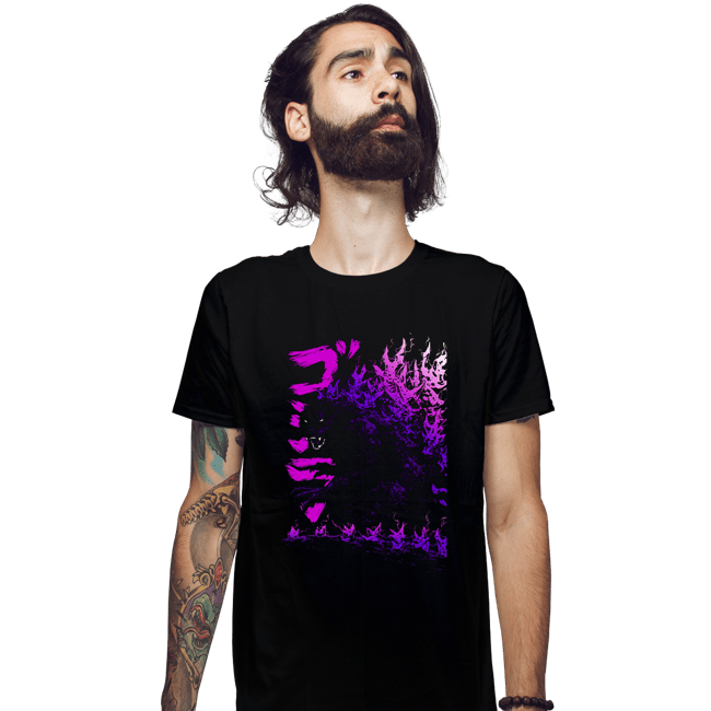 Secret_Shirts Fitted Shirts, Mens / Small / Black Millenium Godzilla