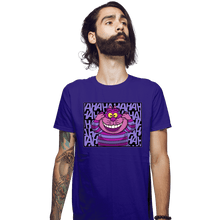 Load image into Gallery viewer, Shirts Fitted Shirts, Mens / Small / Violet Mad Cat
