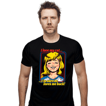 Load image into Gallery viewer, Secret_Shirts Fitted Shirts, Mens / Small / Black Love My Cats
