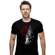 Load image into Gallery viewer, Shirts Fitted Shirts, Mens / Small / Black Silent Pyramid Head

