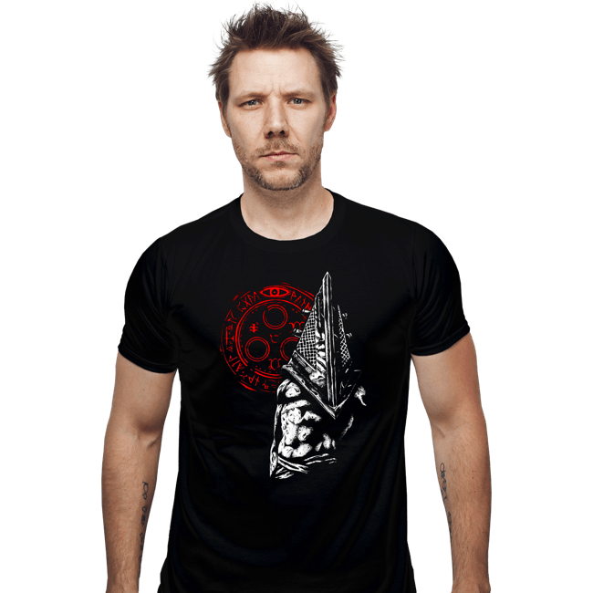 Shirts Fitted Shirts, Mens / Small / Black Silent Pyramid Head