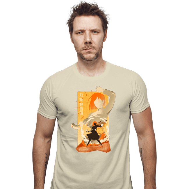 Shirts Fitted Shirts, Mens / Small / Sand Hammer Nail And Strawdoll