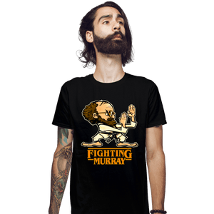 Secret_Shirts Fitted Shirts, Mens / Small / Black Fighting Murray