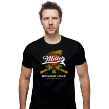 Load image into Gallery viewer, Shirts Fitted Shirts, Mens / Small / Black Miller Red
