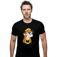 Load image into Gallery viewer, Shirts Fitted Shirts, Mens / Small / Black Tiger Style
