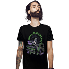 Load image into Gallery viewer, Secret_Shirts Fitted Shirts, Mens / Small / Black Dark Books
