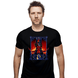 Daily_Deal_Shirts Fitted Shirts, Mens / Small / Black Enter The Darkness