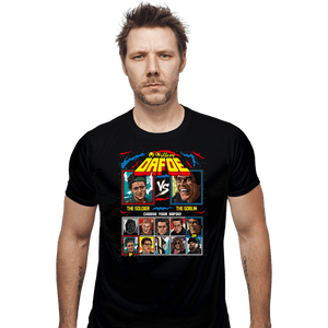 Secret_Shirts Fitted Shirts, Mens / Small / Black Dafoe Arcade