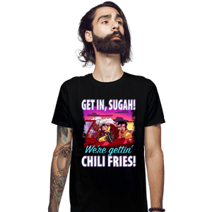 Secret_Shirts Fitted Shirts, Mens / Small / Black Get In, Sugah!